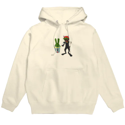 ネコラッパー Hoodie