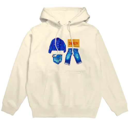 ドットデニム dot DENIM 258 Hoodie