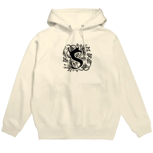 レトロネコ　パーカー S Hoodie