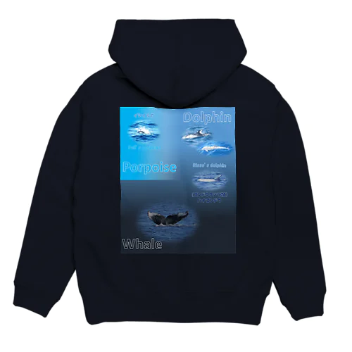 イルカとクジラの違い Hoodie