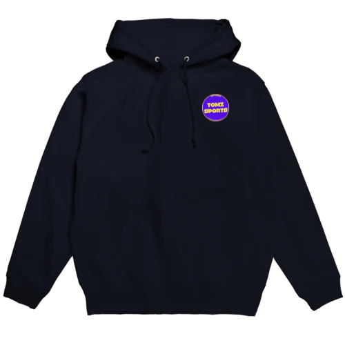 トムズスポーツ　両面ロゴ Hoodie