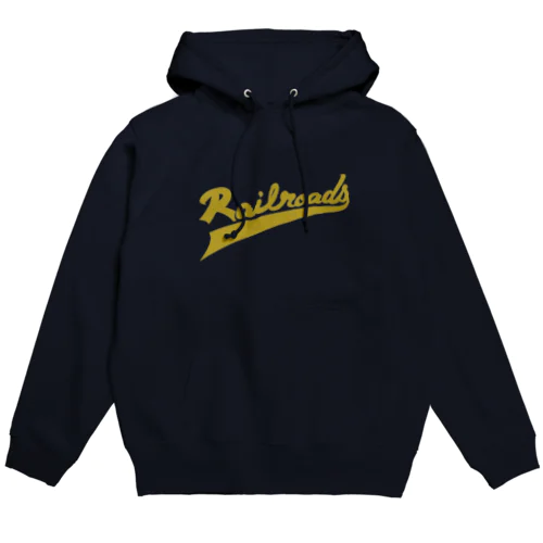 Railroadsロゴタイプ　きいろ Hoodie