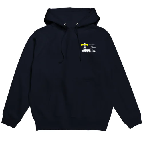 イルカと灯台・夜 Hoodie