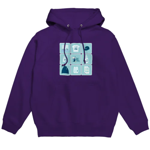 TealBlueItems _Cube BLUE Ver. Hoodie