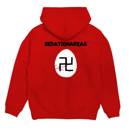 [ Culture Club ] SEDATIONAREAS SWASTIKA FOODIE Hoodie