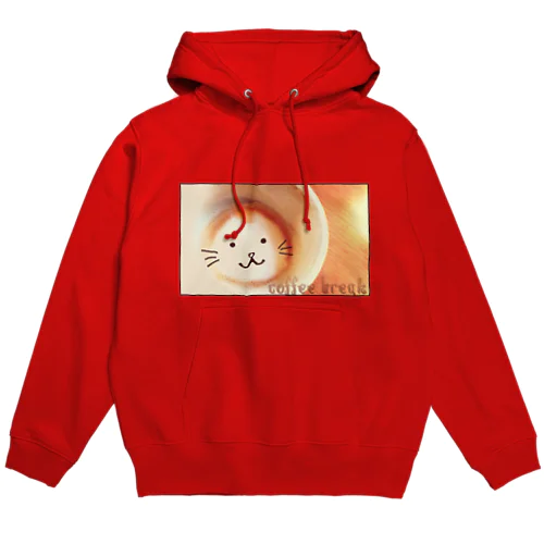 カプチーノ猫 Hoodie