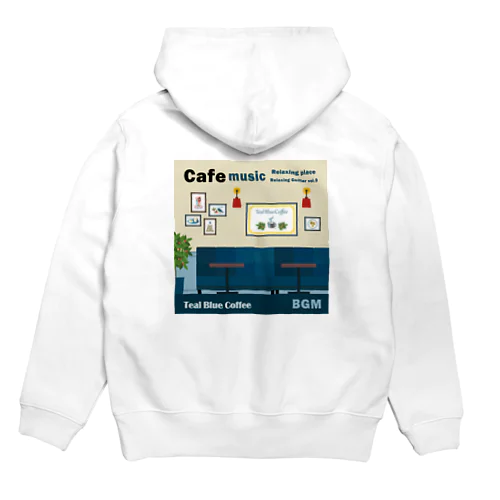 Cafe music - Relaxing place - Hoodie