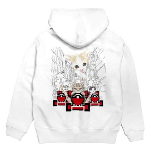 ネコカー Hoodie