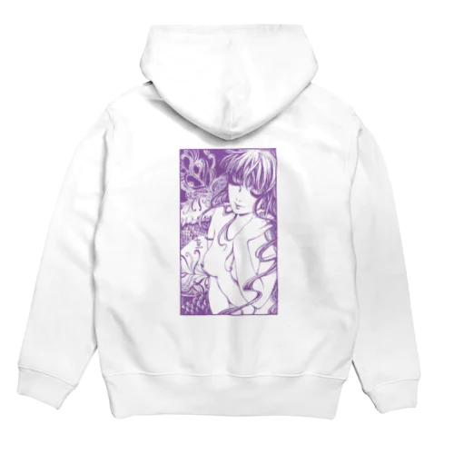 人魚・藤 Hoodie