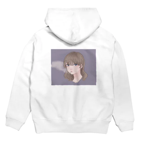 喫煙Girl Hoodie