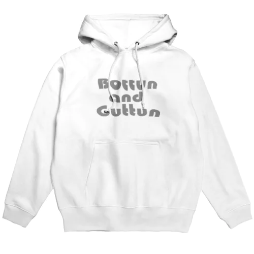 Bottun  and  Guttun（両面） Hoodie