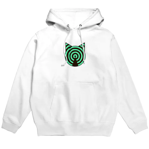 チョコミントの電波 Hoodie