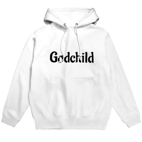 Godchild/white パーカー