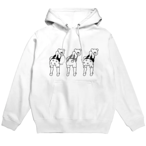 おしりふりふりクマ Hoodie