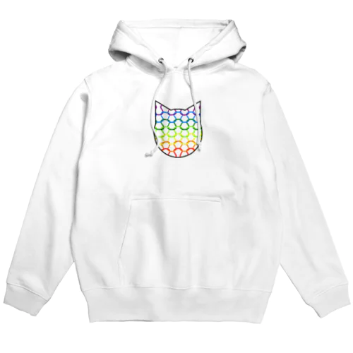 七色の編み目 Hoodie