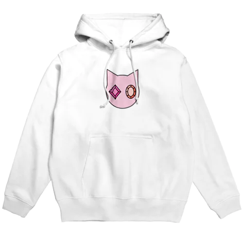 宝石の目　ピンク Hoodie