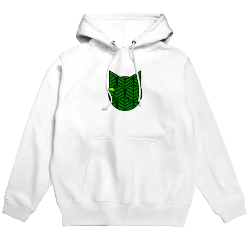 食事中のアオムシ Hoodie