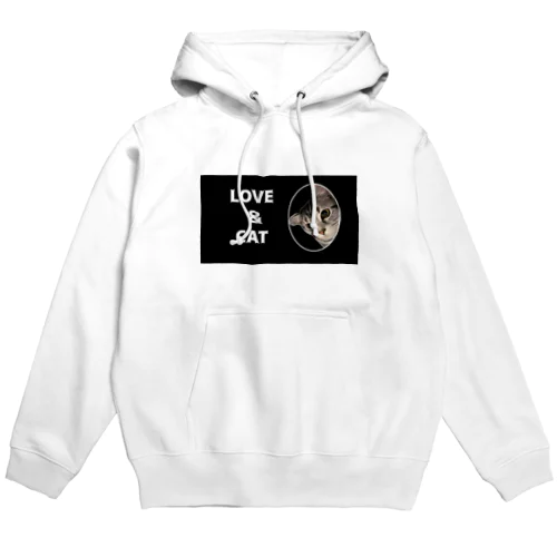 愛猫との絆、特別な愛猫グッズ Hoodie