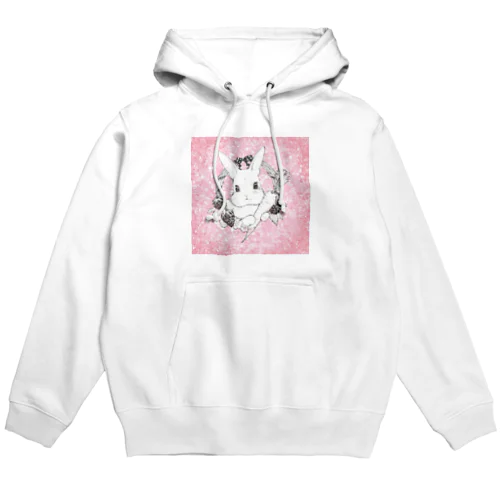 うさちゃんのお気に入り Hoodie