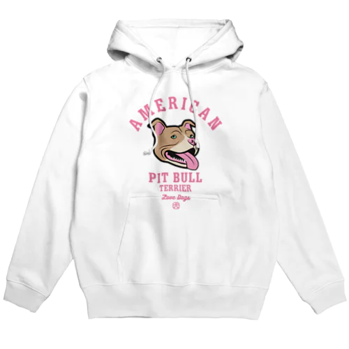 Love❤️Dogs（アメリカンピットブルテリア・赤鼻） Hoodie