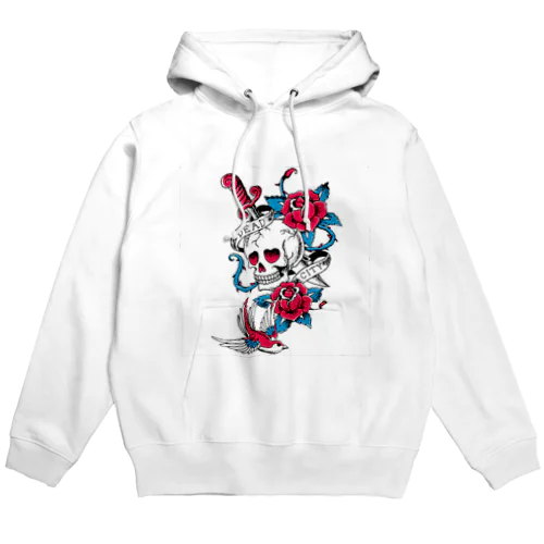 スカル ドクロ 骸骨 Hoodie