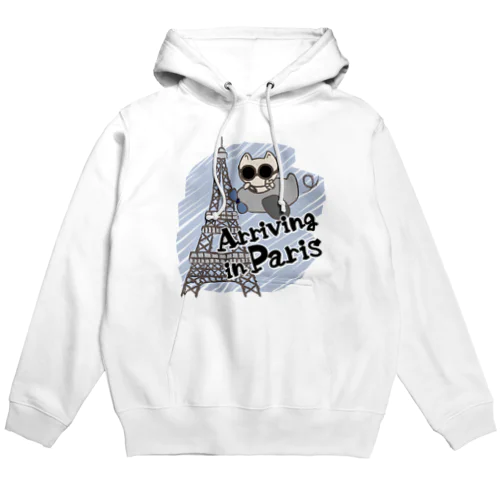 Arriving in Paris Hoodie