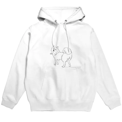 日本スピッツのおしり Hoodie