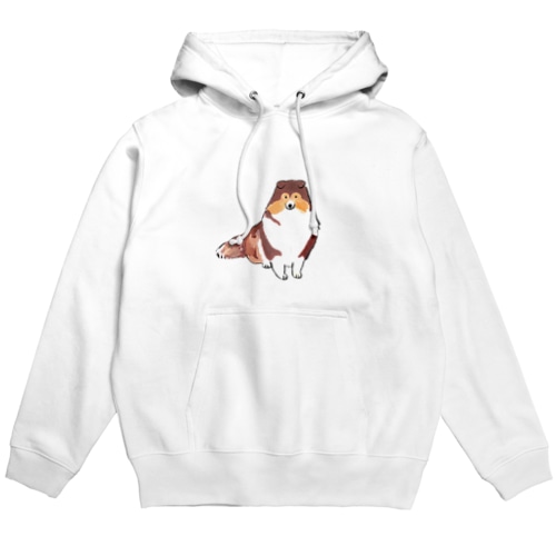 おすわりシェルティ Hoodie