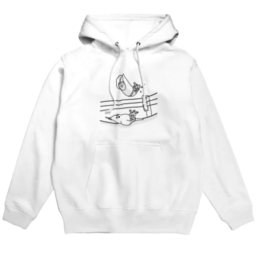 コザクラさんダイビングボディプレス！ Hoodie