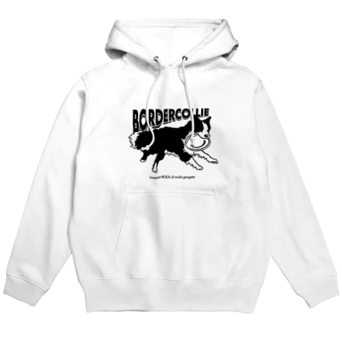 ボーダーコリー　フリスビー Hoodie