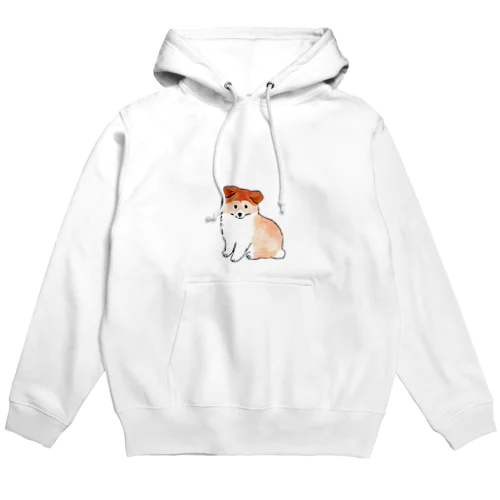 こいぬシェルティ（おすわり） Hoodie