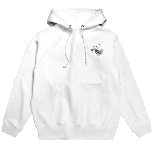 自由気ままなてるてる坊主 Hoodie