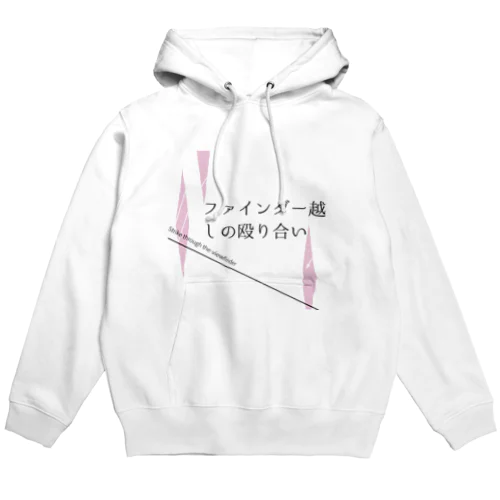 ファ殴　黒プリント Hoodie