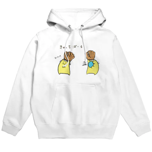 キャッチボール Hoodie
