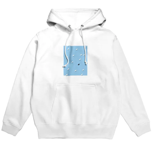 走る走るヒメウズラ Hoodie