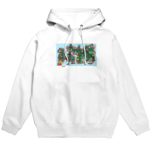 日本のお城を愛する全ての人へ Hoodie