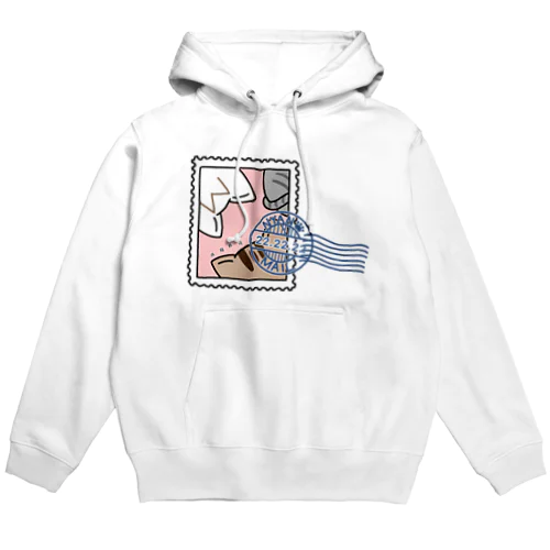 猫切手パーカー Hoodie