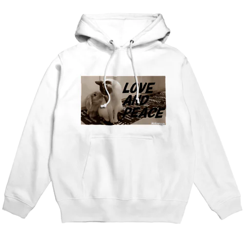 LOVE AND PEACE　クラッシックVer Hoodie