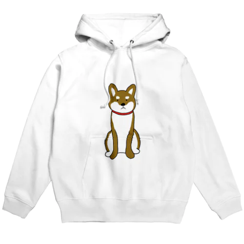 おすわり柴犬02 Hoodie