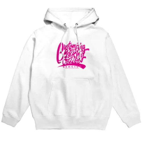 Customizing is a way of life(pink)) Hoodie