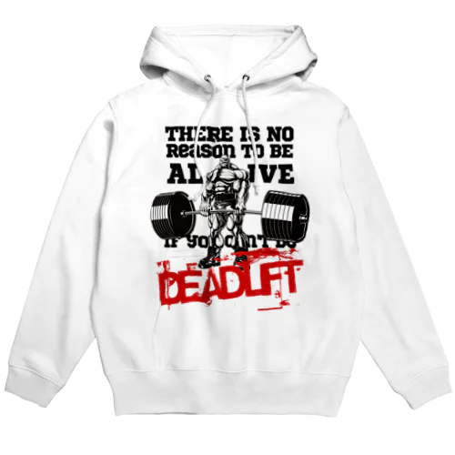 Big3 Deadlift Hoodie 白系色 パーカー