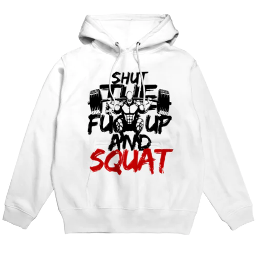 Big3 Squat Hoodie 白系色 Hoodie