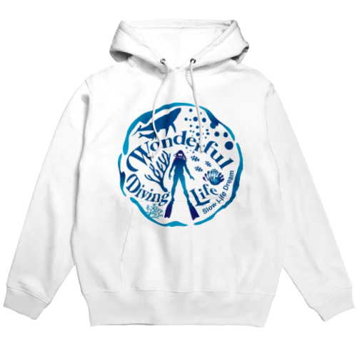 ワンダフル・ダイビング・ライフ　グッズ Hoodie