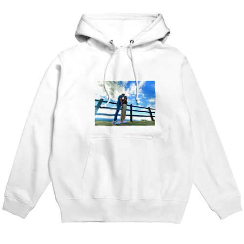 空と2人 Hoodie