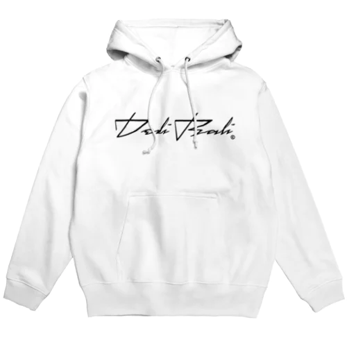 [DELI BALI] Arabic Black Logos Hoodie