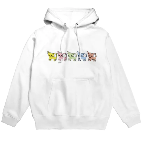 ゆるチワワ（カラフル） Hoodie