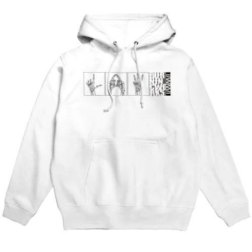 HAND BONES LAW Hoodie