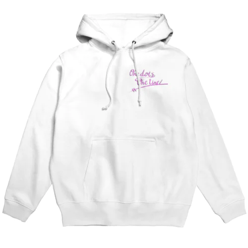 one dots-one line  Hoodie