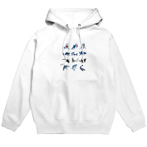 サメ詰め合わせ Hoodie