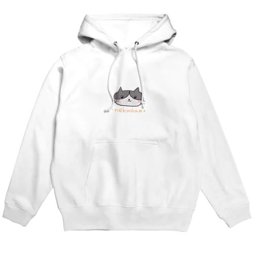 ハチワレねこちゃんイラストグッズ Hoodie